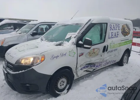 2017 Ram Promaster City Tradesman z USA, uszkodzony, nr VIN ZFBERFAB0H6D22280